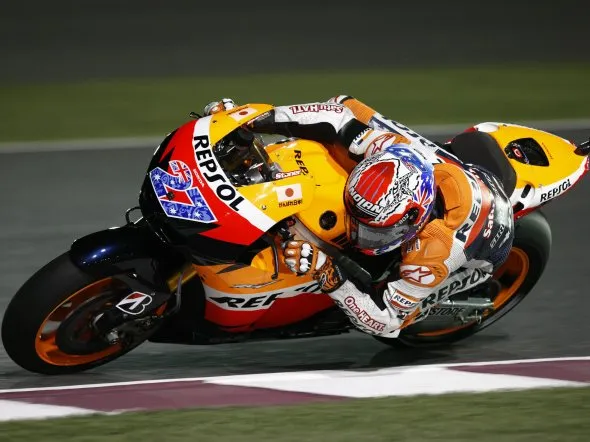 casey stoner gara motogp losail 2011