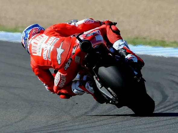 casey stoner jerez test 2010