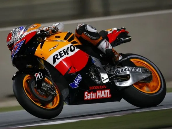 casey stoner pole motogp losail 2011