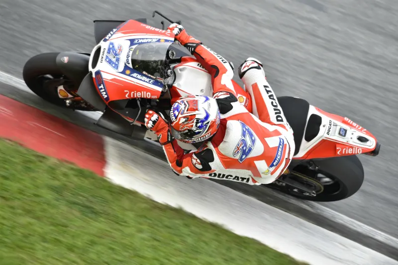 casey stoner test sepang 2016