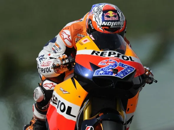 casey stoner warmup sachsenring 2011