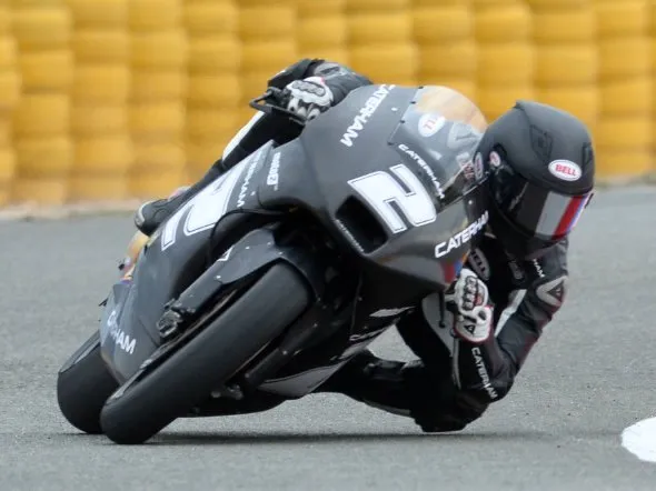 caterham moto2 test almeria day1 2013 2