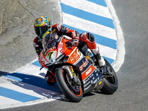 chaz davies laguna seca superpole 2015
