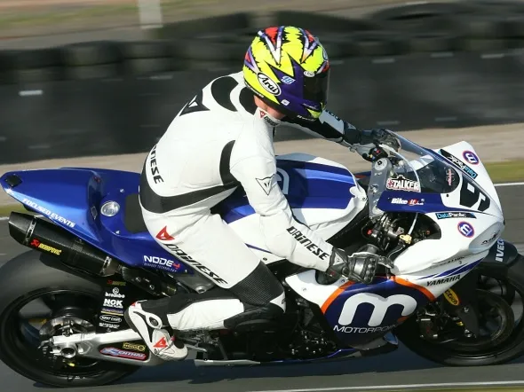 chris walker knockhill test motorpoint yamaha