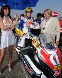 claudio corti starting grid valencia 2009
