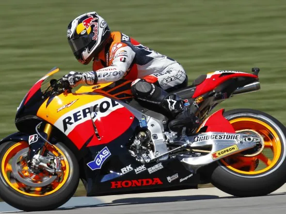 dani pedrosa gara indianapolis 2010