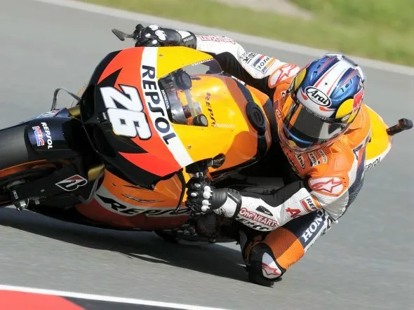 dani pedrosa gara sachsenring motogp 2012