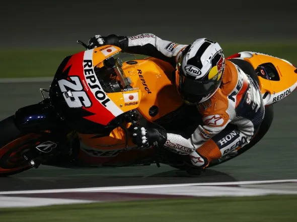 dani pedrosa motogp losail qualifiche 2011