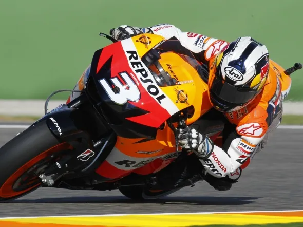 dani pedrosa motogp valencia gara