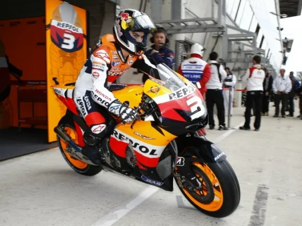 dani pedrosa qualifying lemans motogp 2009