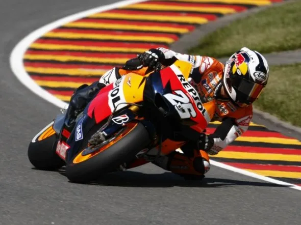 dani pedrosa sachsenring gara motogp 2011
