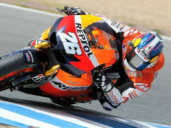dani pedrosa warm up jerez 2012