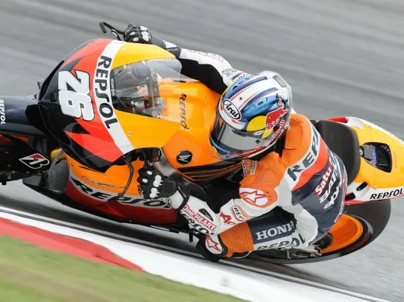dani pedrosa warmup sepang 2012