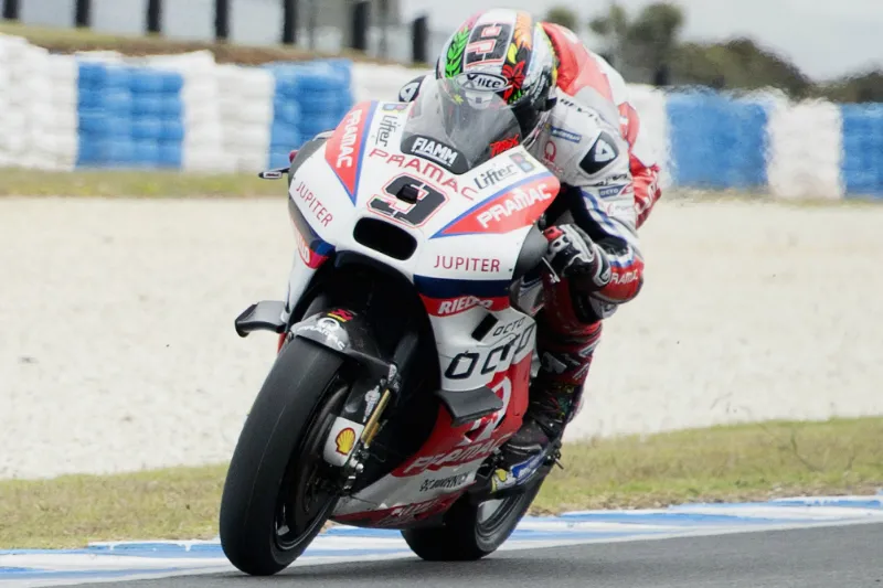 danilo petrucci australia test 2016