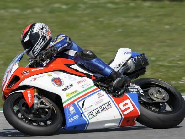 danilo petrucci pole misano 2011