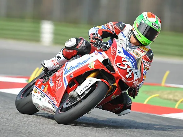 davide giugliano pole imola 2011