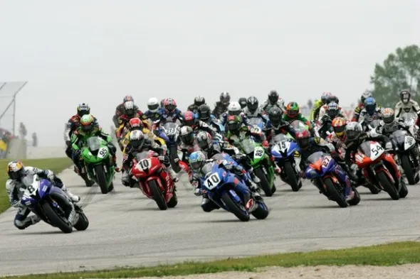 daytona sportbike start road america