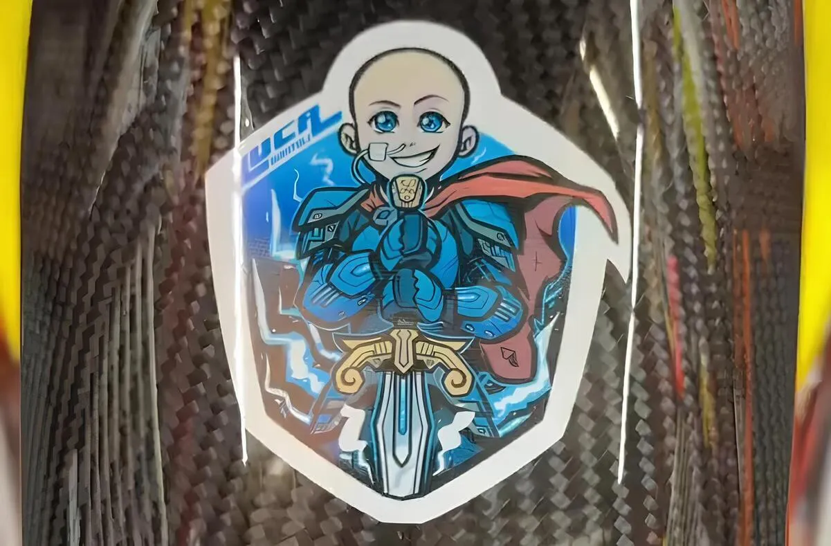 dixon moto2 omaggio guintoli