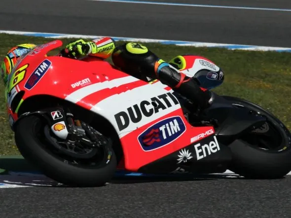 ducati desmosedici gp12 valentino rossi jerez 2