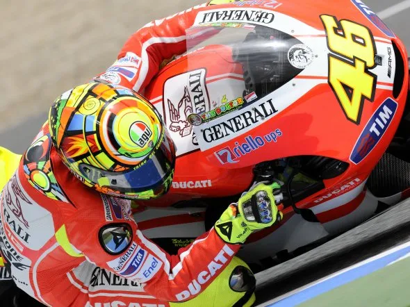 ducati rossi test jerez 1