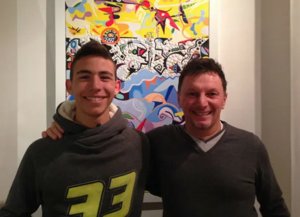 enea bastianini test gresini ktm 2