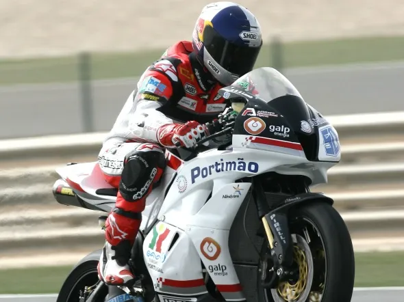 eugene laverty losail 2009 wheeling