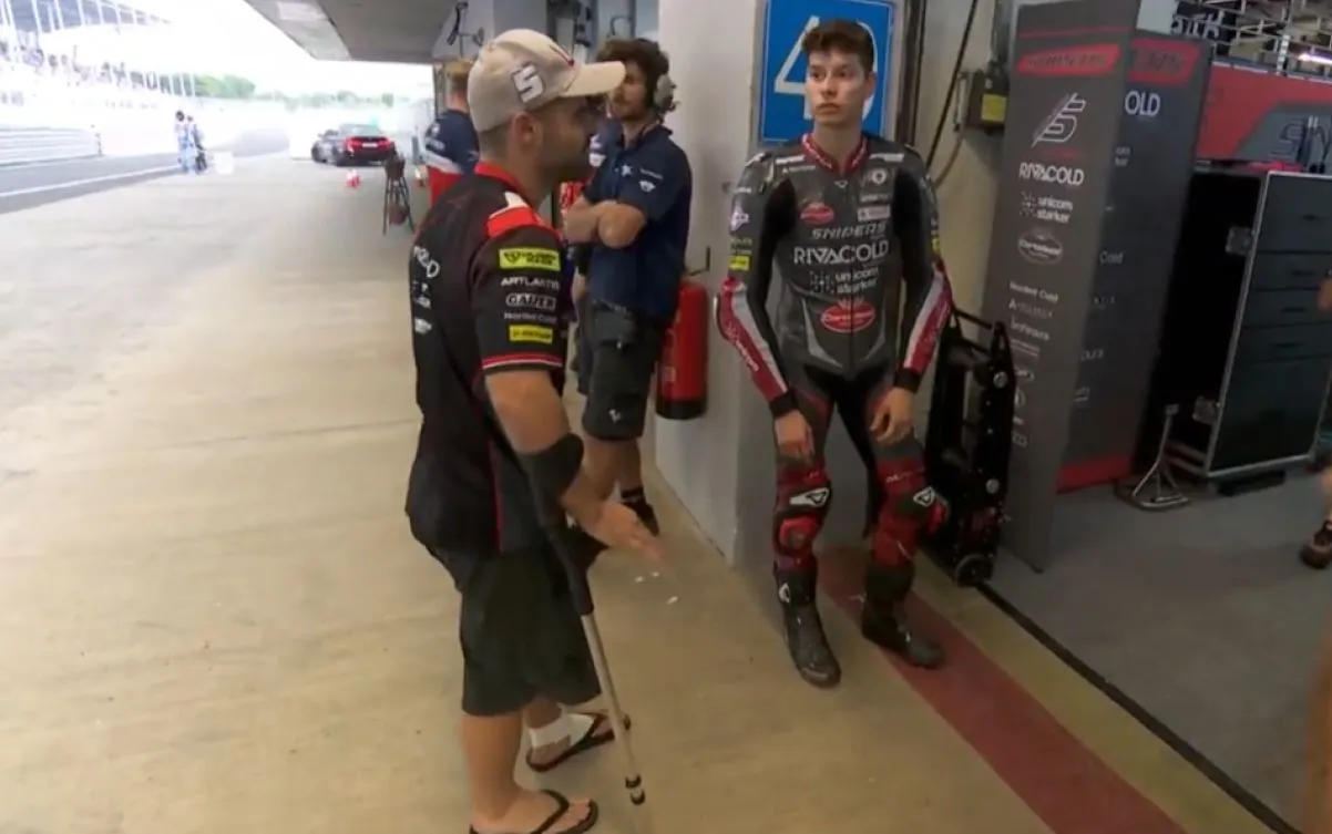 fenati injury moto3 gp india