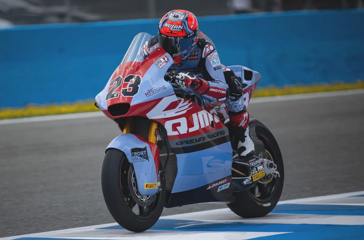 ferrari moto2 jerez wild card