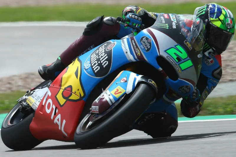 franco morbidelli gara sachsenring 2017