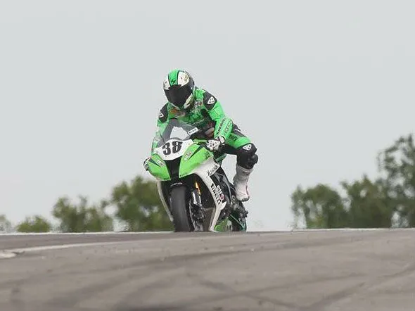 fsbk gregory leblanc kawasaki src dijon 2013