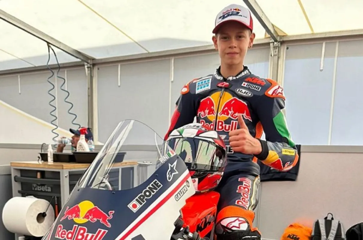 guido pini test rookies cup