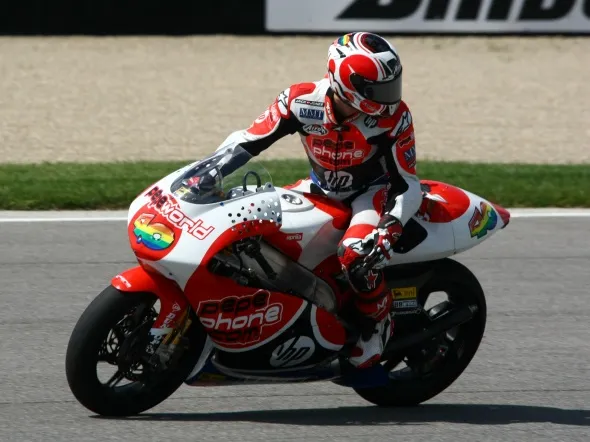 hector barbera warm up indianapolis