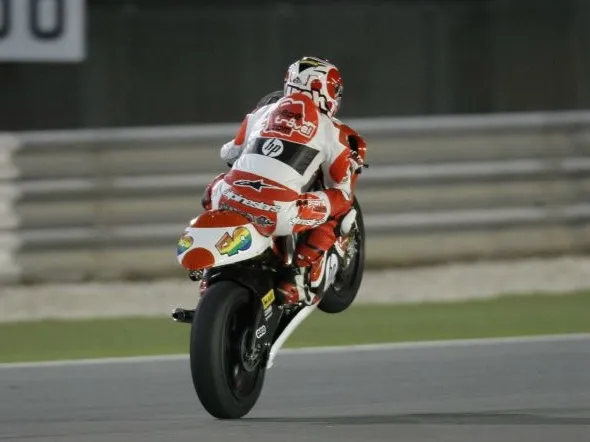 hector barbera win losail 2009 wheeling
