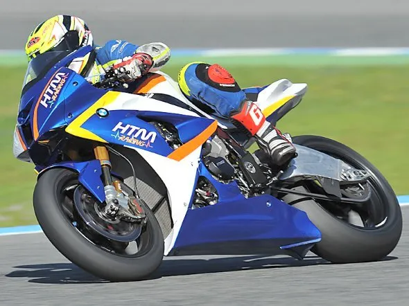 htm racing ivan clementi test jerez 2013