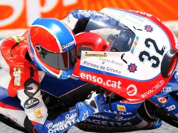 isaac vinales fp2 barcellona 2013