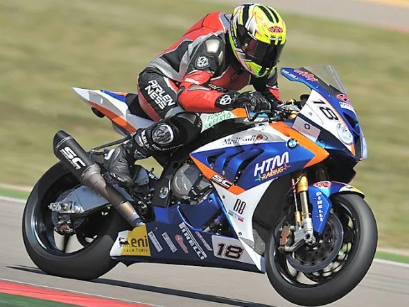 ivan clementi htm racing bmw sbk