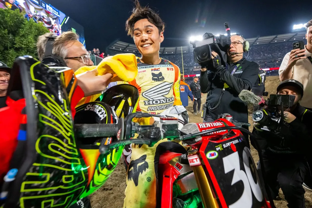 Jo Shimoda: da Suzuka alla conquista dell'AMA Supercross
