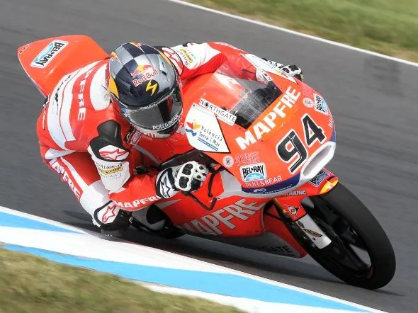 jonas folger warm up moto3 phillip island 2013
