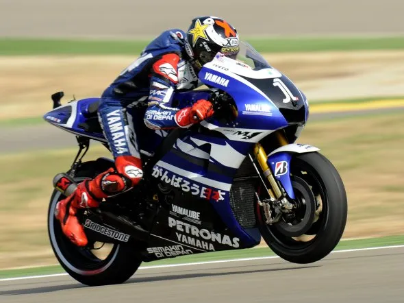 jorge lorenzo aragon 2011 race