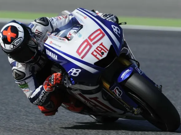 jorge lorenzo gara motogp 2010 barcellona