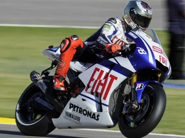 jorge lorenzo gara motogp valencia 2010