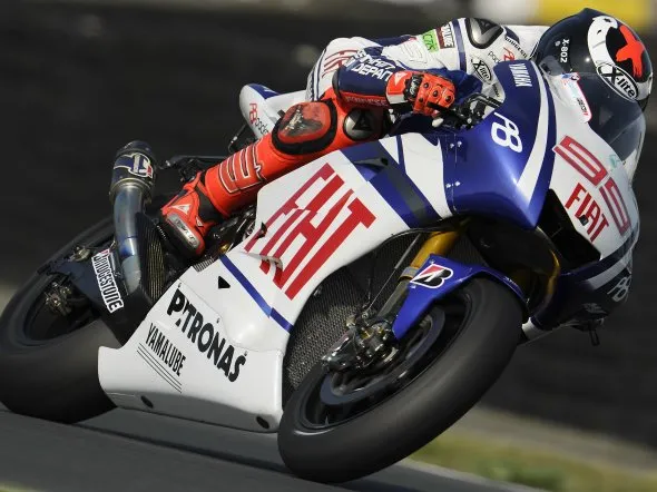 jorge lorenzo lemans gara 2010 motogp