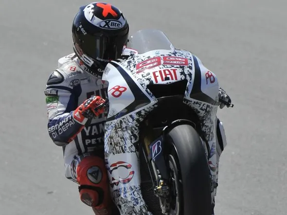 jorge lorenzo motogp gara laguna seca 2010