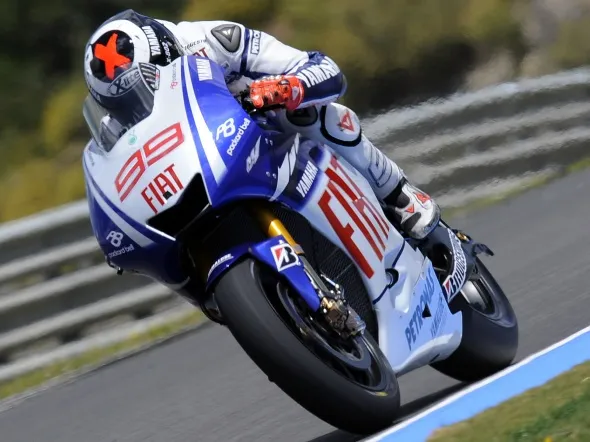 jorge lorenzo pole motogp jerez 2009