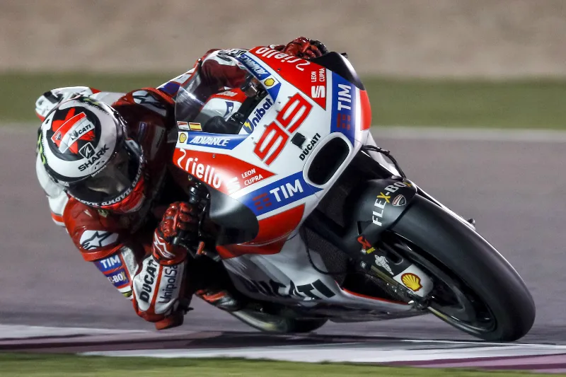 jorge lorenzo qatar test 2017