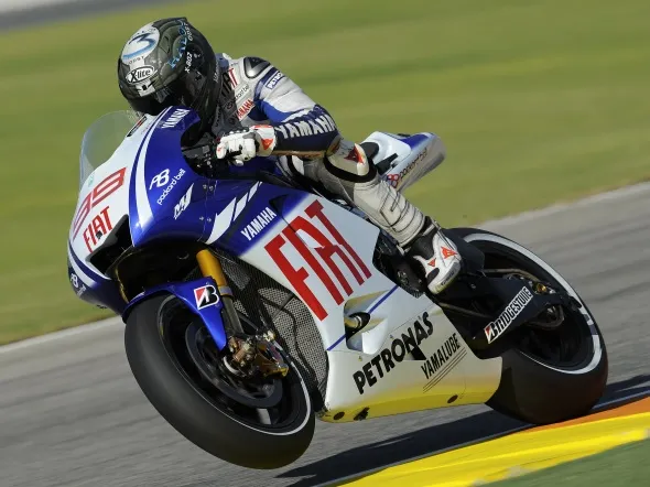 jorge lorenzo test valencia motogp 1