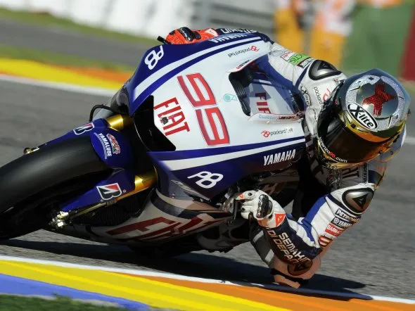 jorge lorenzo valencia 2010