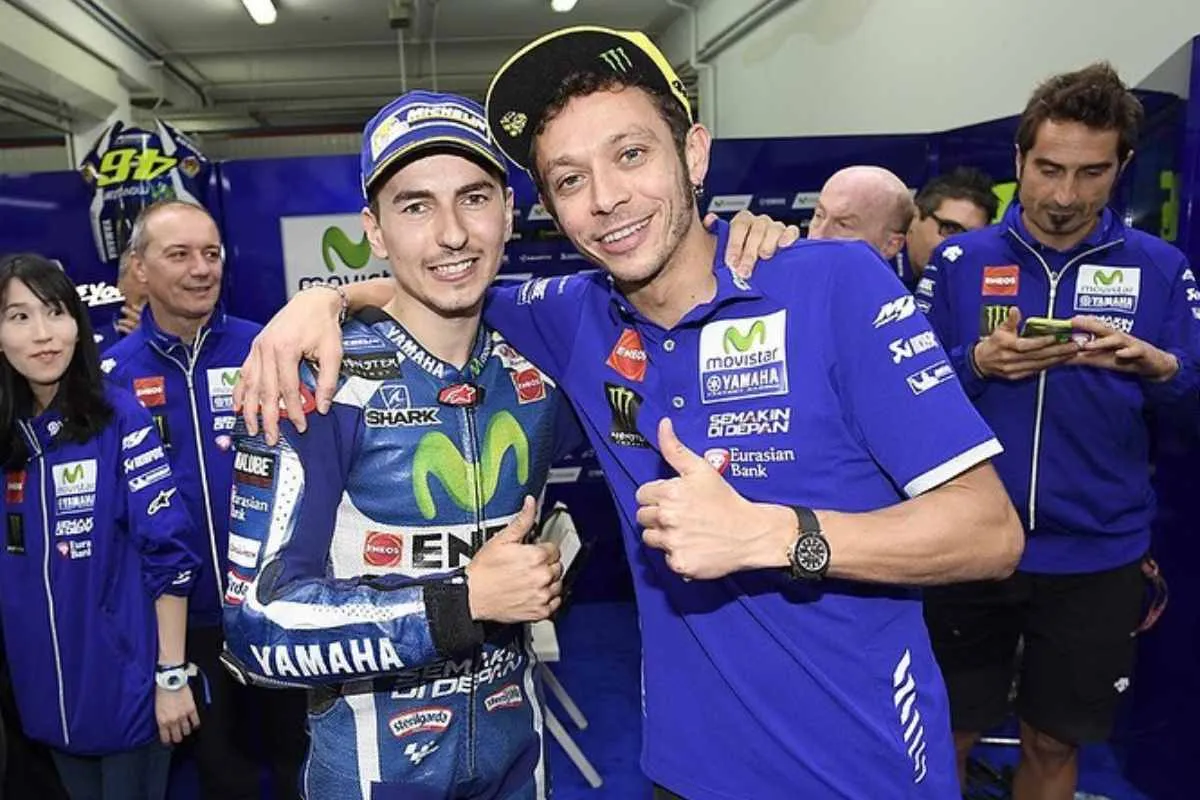 jorge lorenzo valentino rossi