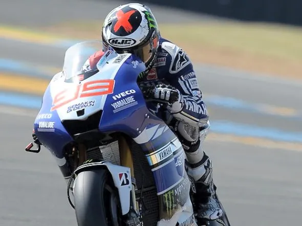 jorge lorenzo warm up lemans 2013