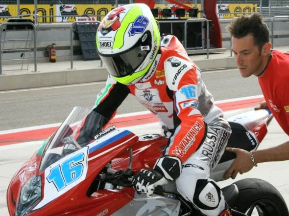 jules cluzel fp2 aragon wss 2014